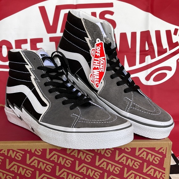 Vans Sk8-Hi Bolt Pewter/Black WMNS sneakers - Picture 6 of 16